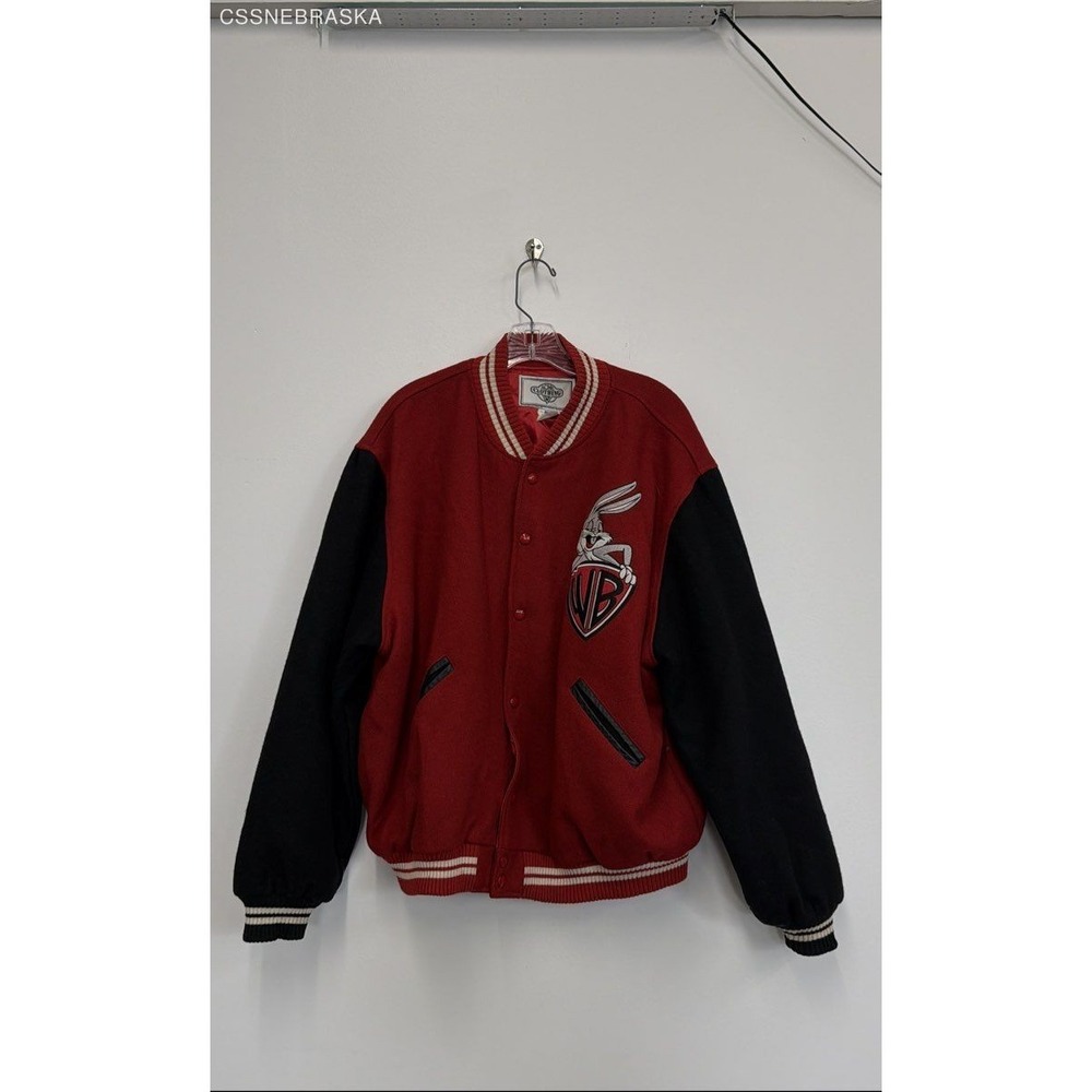 Acme Red Vintage‎ Acme Clothing Bugs Bunny Classic Varsity Jacket WB - Size XL
